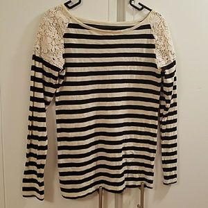 LOFT Stripped long sleeve